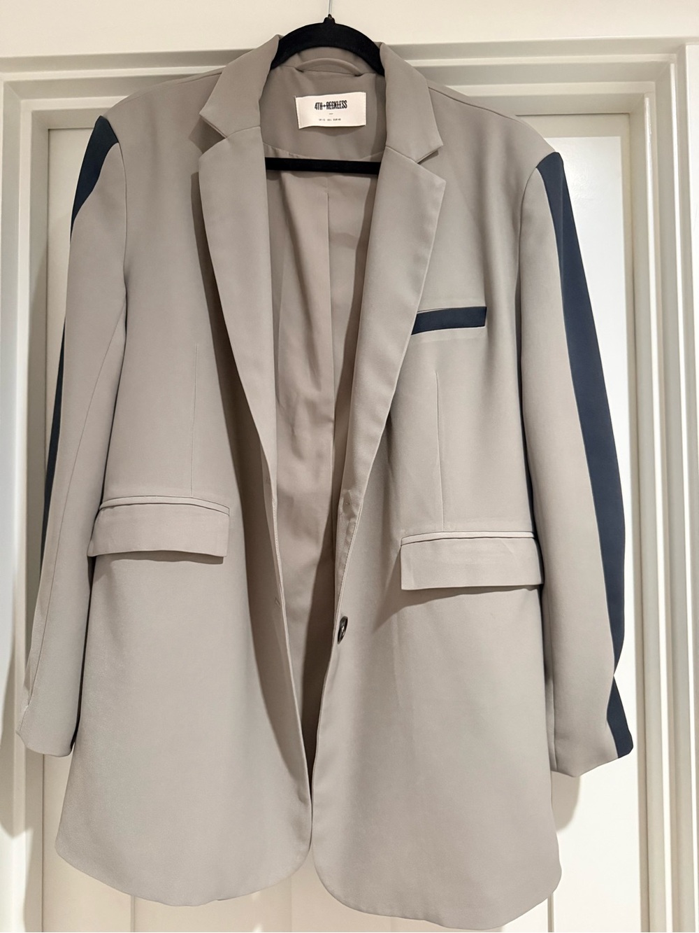 *Barely Worn* 4th + Reckless Amur Two-Tone Blazer. Nordstrom 2021.